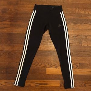 adidas Designed 2 Move Climalite 3-Stripe Leggings